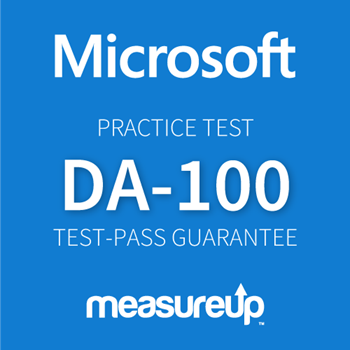 DA-100: Analyzing Data with Microsoft Power BI Certification Practice Test