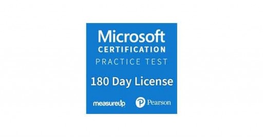 MeasureUp Practice Test For Microsoft - 180-Day