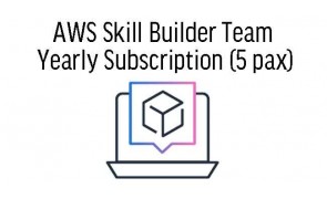 AWS Skill Builder Team Subscription (Annual Plan for 5 pax)