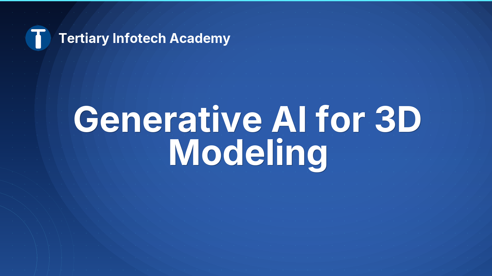 Generative AI for 3D Modeling