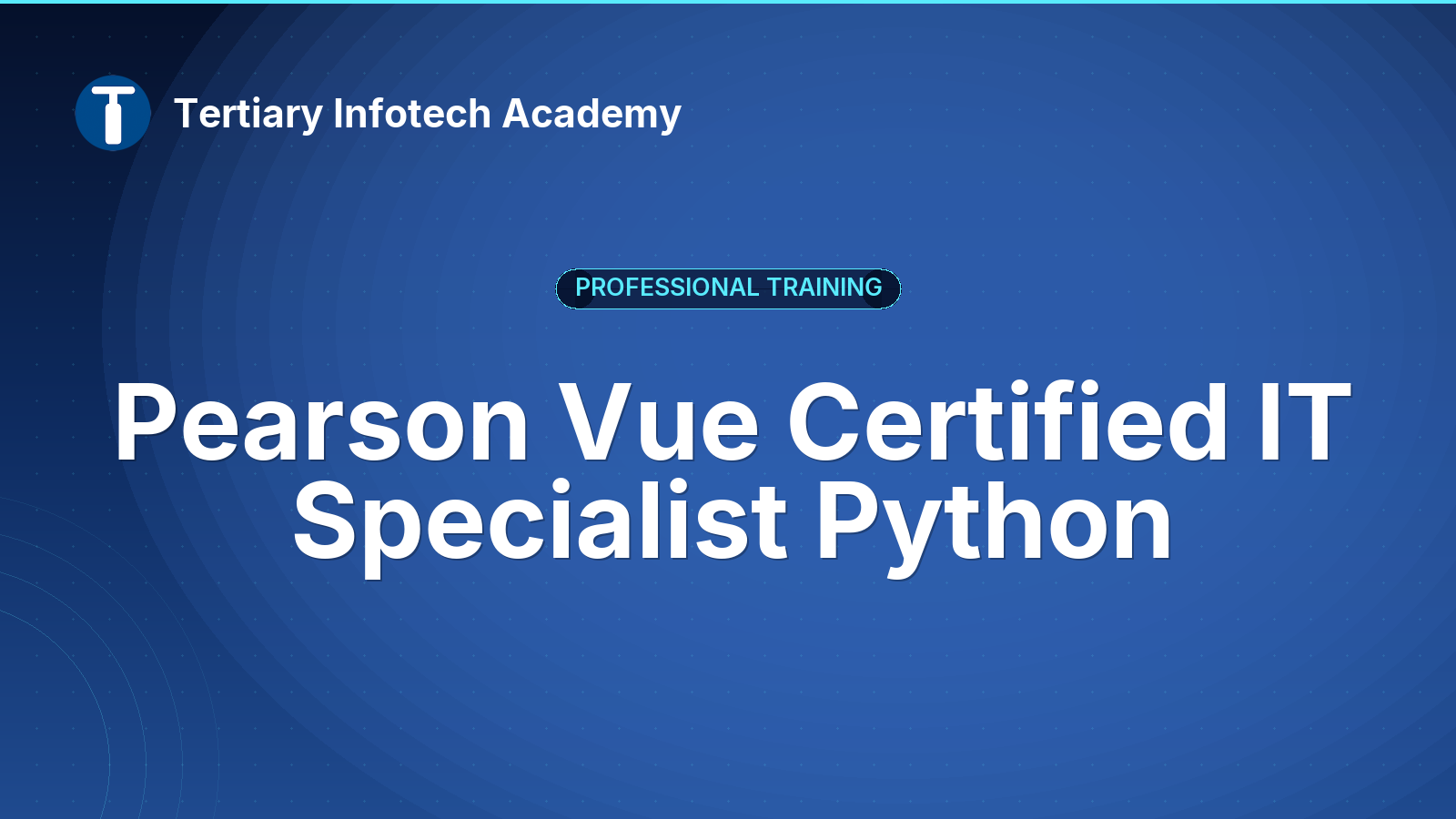 Pearson Vue Certified IT Specialist Python