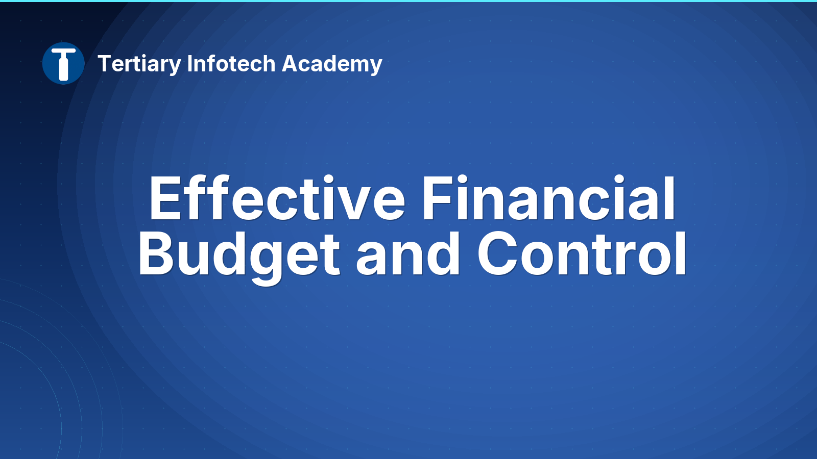 Effective Financial Budget and Control